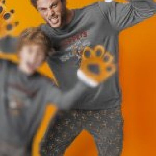 62198 PIJAMA HOMBRE 100% ALGODON ANIMAL MUPPET ADMAS
