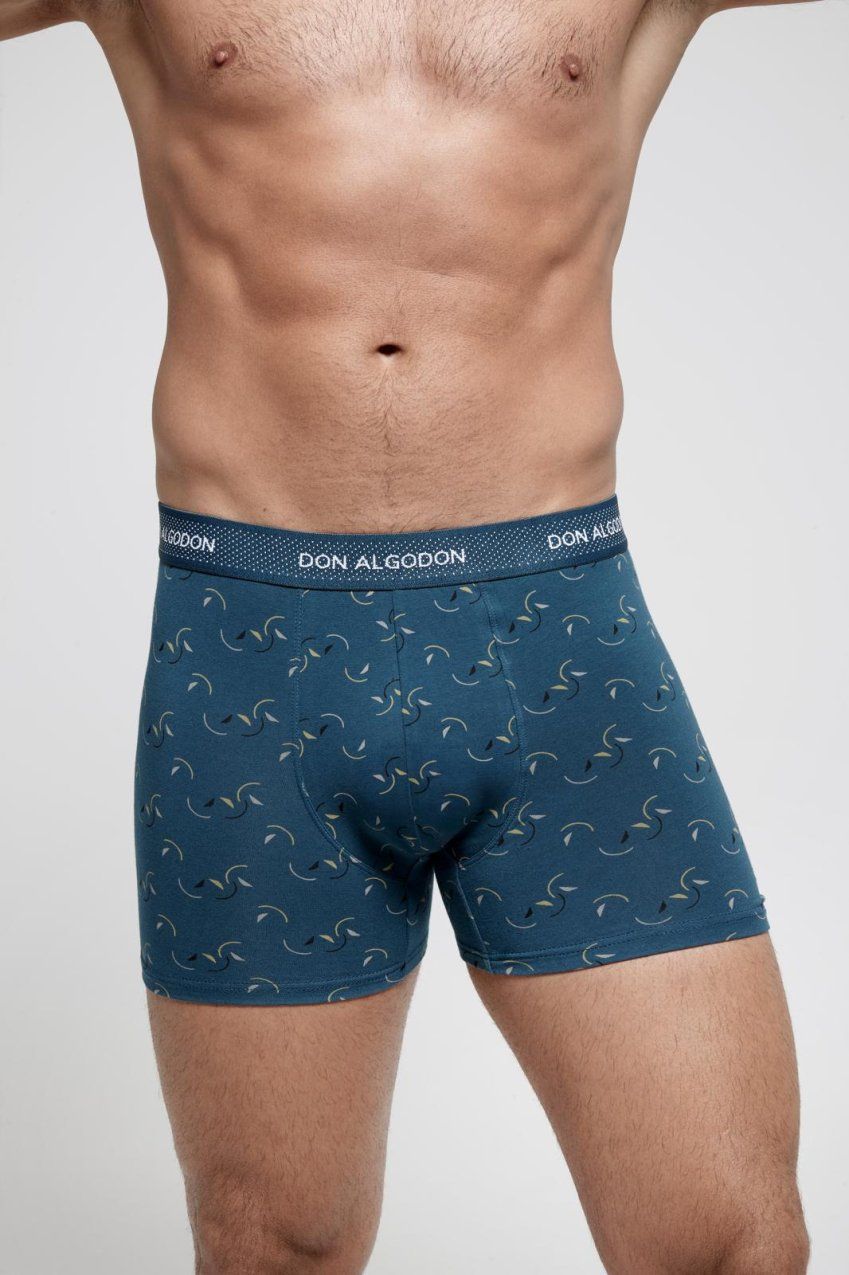 Boxer hombre Don Algodón PB725 pack de 2 en algodón elástico al por mayor disponible en Nati Campos, cómodo y transpirable