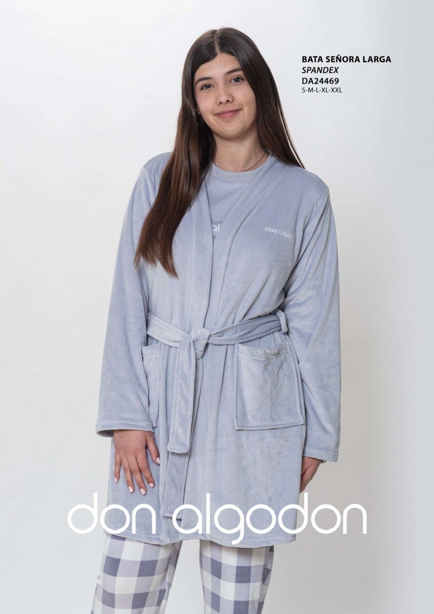 da  24469 bata señora spandex don algodon