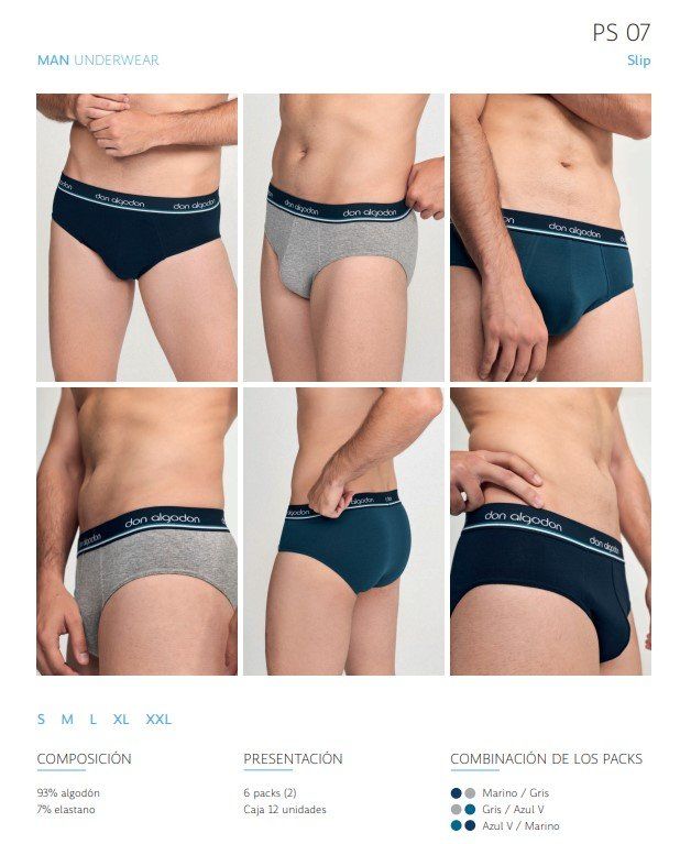 PS07 SLIP CABALLERO DON ALGODON