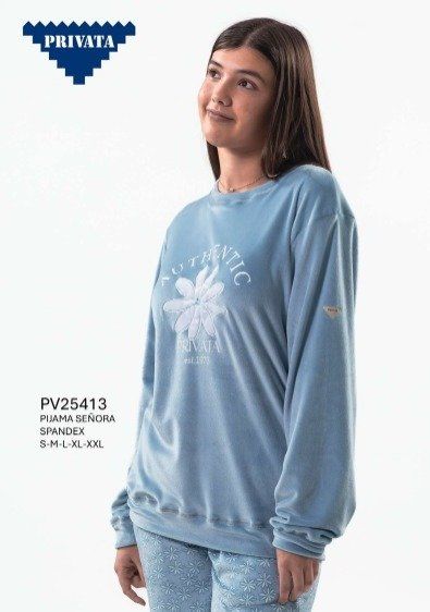 PV25413 PIJAMA MUJER SPANDEX PRIVATA