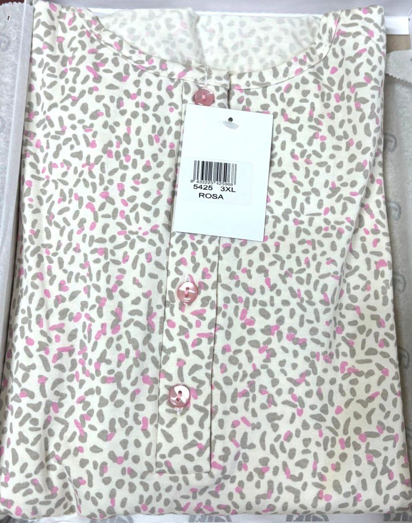 5425 CAMISON MUJER MANGA CORTA LIN