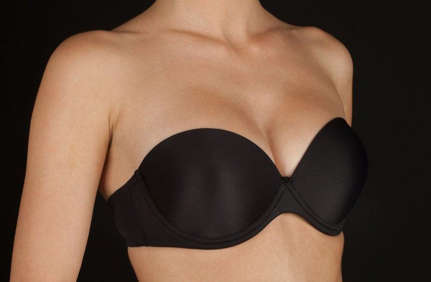 CARLOTA COPA B DOBLE PUSH UP SIN TIRANTES  NEGRO