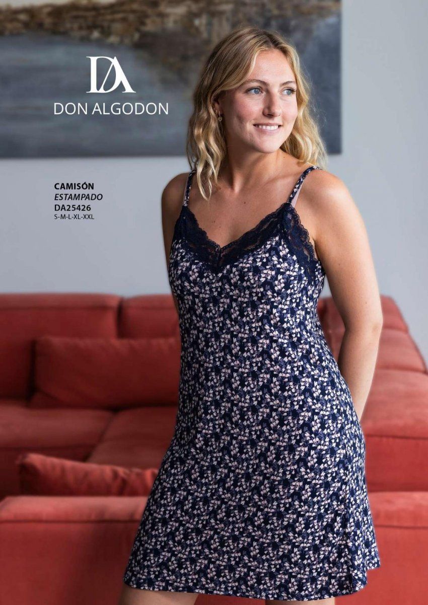 DA25426 CAMISON DON ALGODON