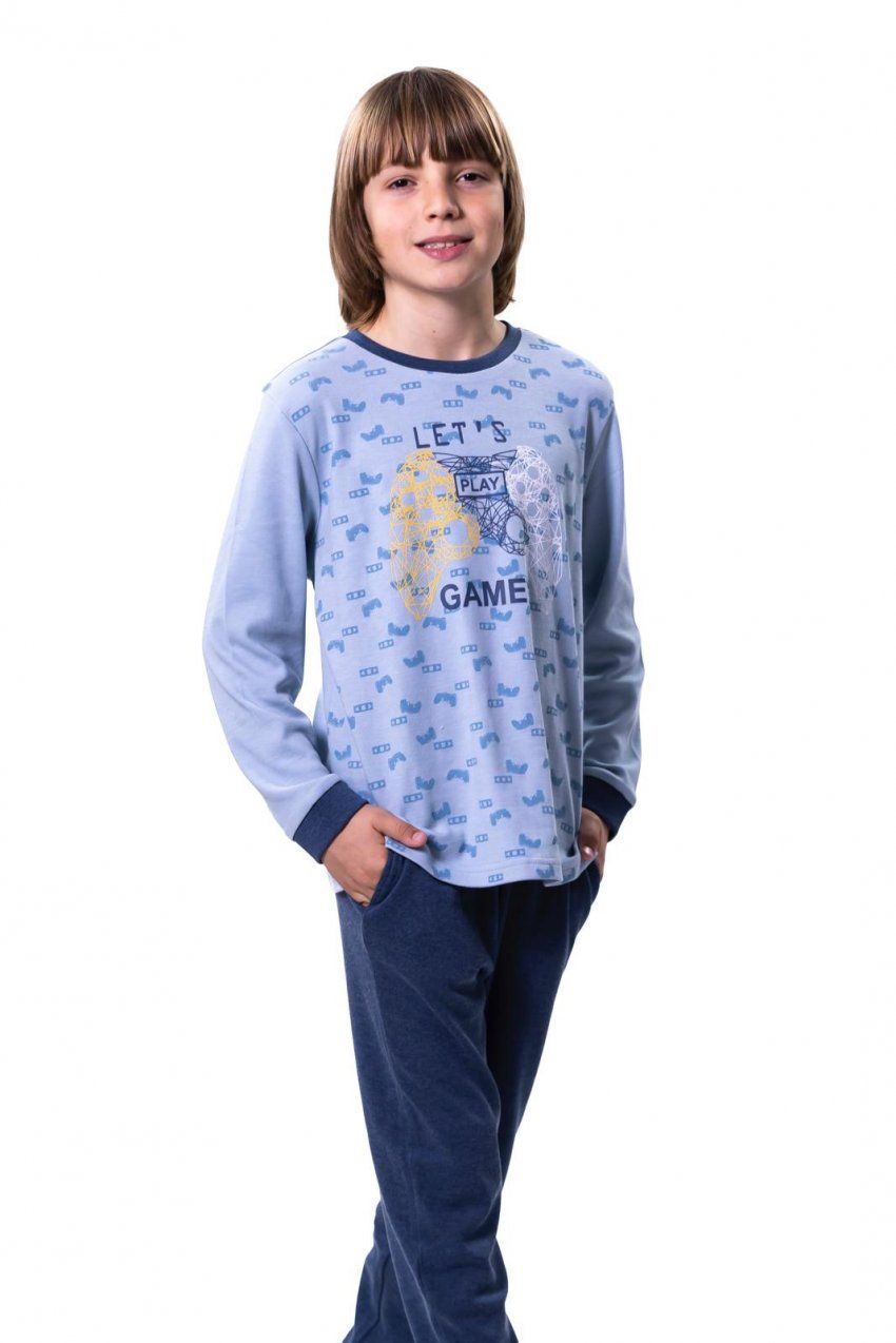 KN 360 PIJAMA ALGODON DE LA TALLA 8 A LA 16 DE ALGODON INTERLOCK