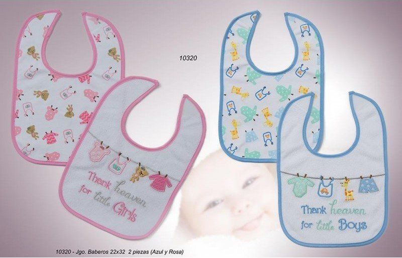 10320 BABERO  PACK 2 PIEZAS GAMBERRITOS