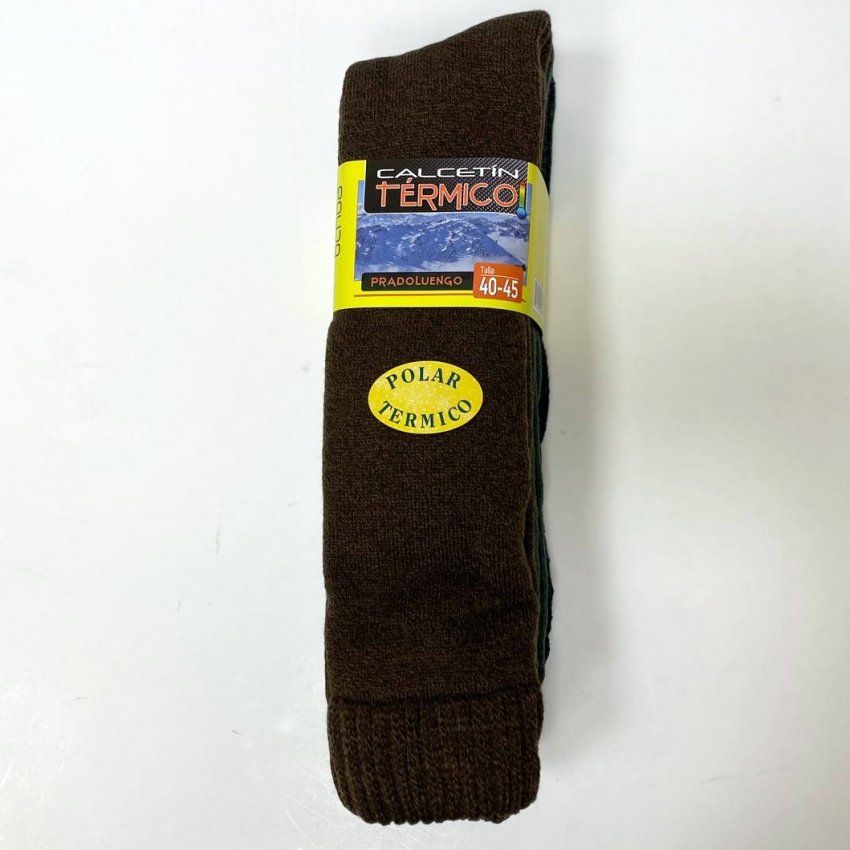 CALCETÍN MEDIA POLAR TÉRMICO PRECIO UNIT.: 1,00€ PACK 3 PRADOLUENGO
