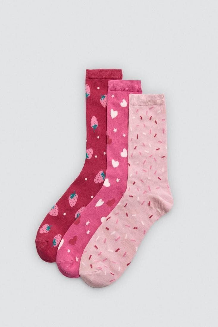 12972 Calcetin pack de 3 de regalo de Ysabel Mora al por mayor