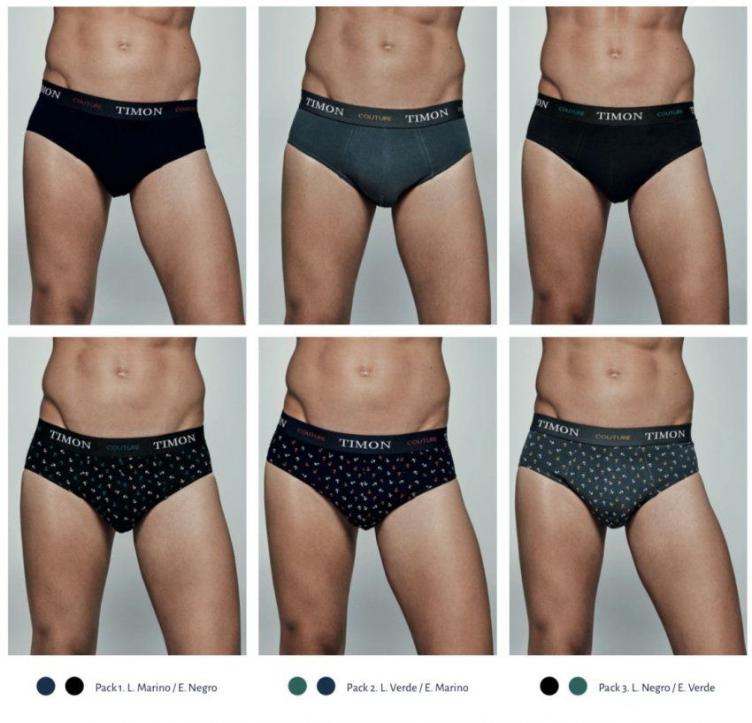 S 3003 SLIP CABALLERO PACK 2 TIMON