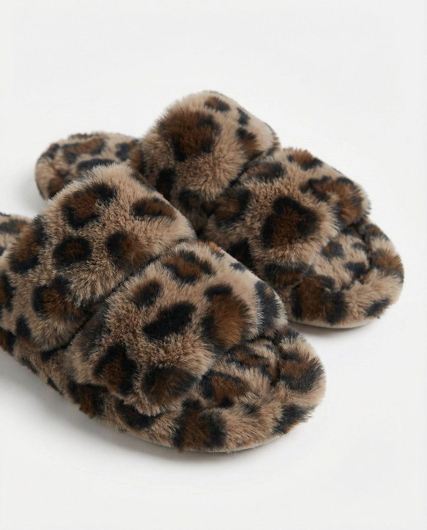 zapatillas estar en casa animal print admas
