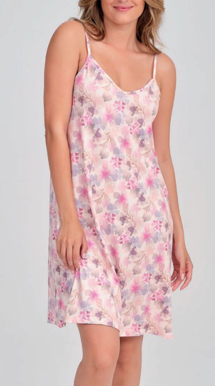 DA26S439 CAMISON DE MUJER DE VERANO DE DON ALGODON AL POR MAYOR