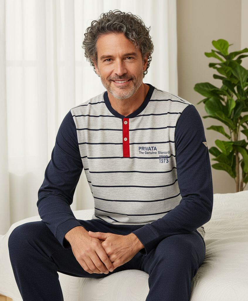 PVH 26310 PIJAMA HOMBRE INTERLOCK PRIVATA