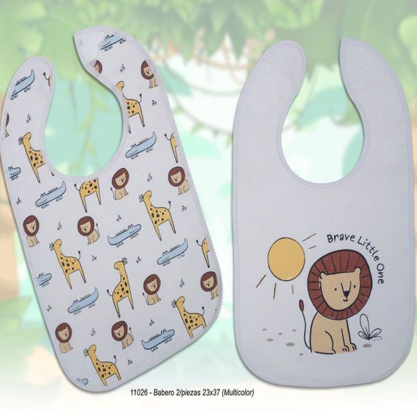 11026 babero para bebe a por mayor en almacen Nati Campos