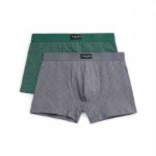20423 Pack de 2 calzoncillos bóxer de algodón natural estampados