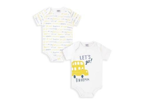 23110063 BODY BEBE PACK 2 MANGA CORTA YATSI