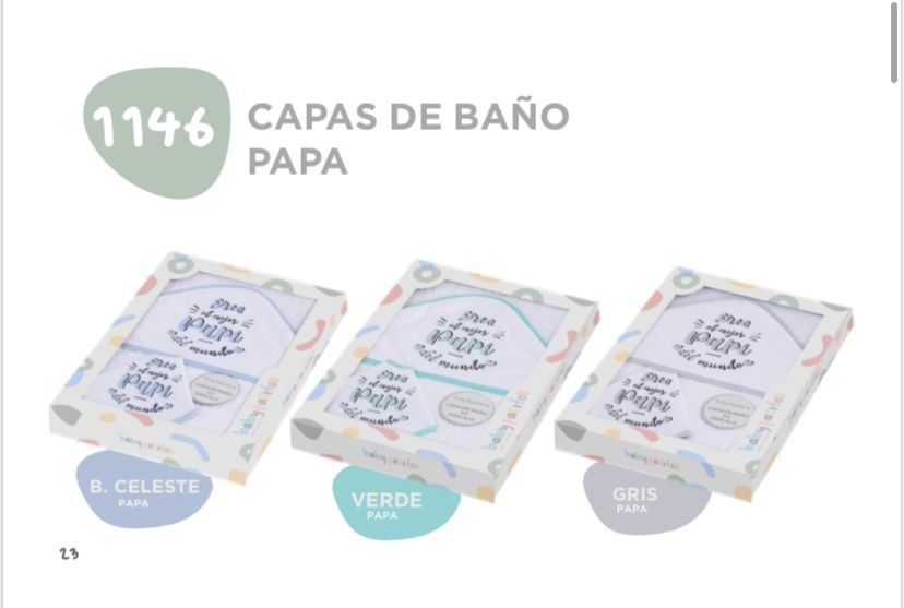 1146 TOALLA CAPA BAÑO PAPI 1 X 1 M  BABY PASITOS