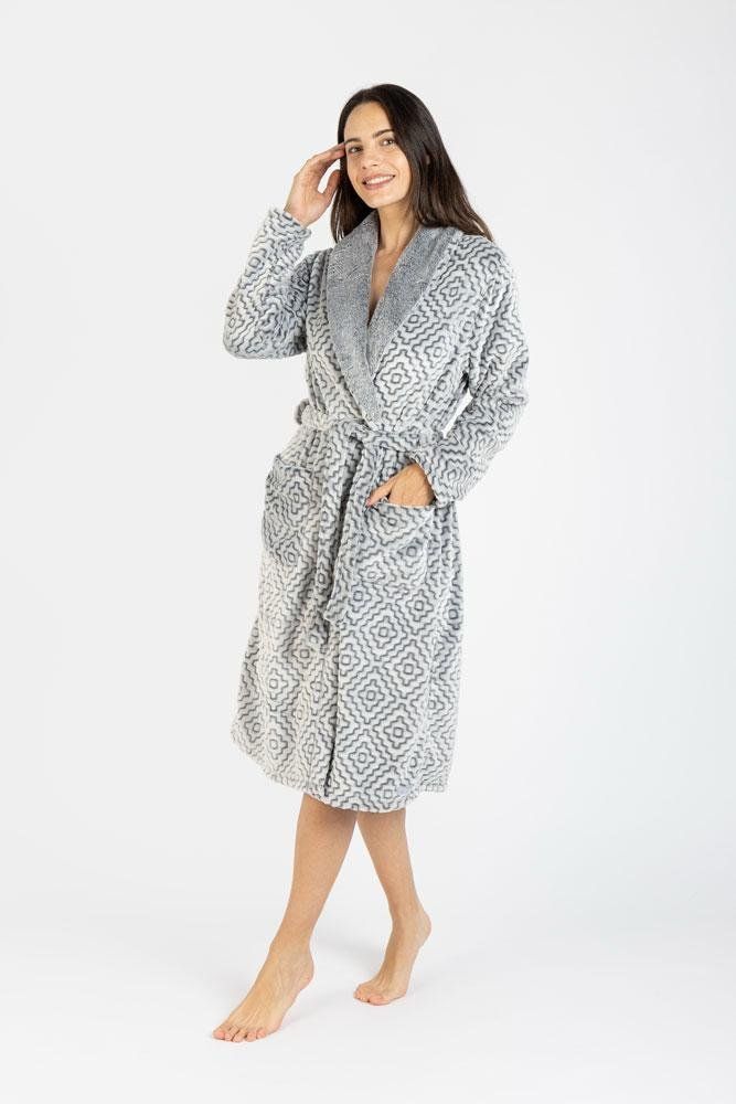 M 25235 BATA MUJER LARGA REVERSIBLE OLYMPUS