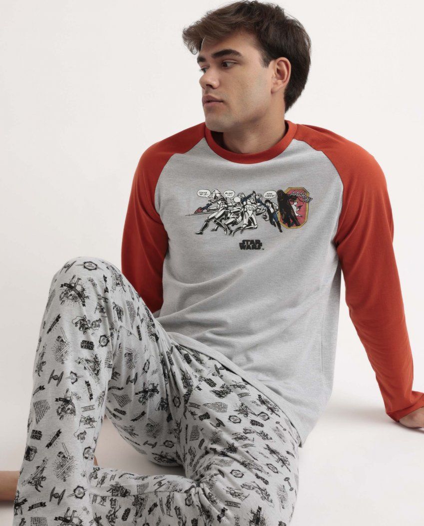 62495 PIJAMA CABALLERO INTERLOCK STAR WARS  ADMAS