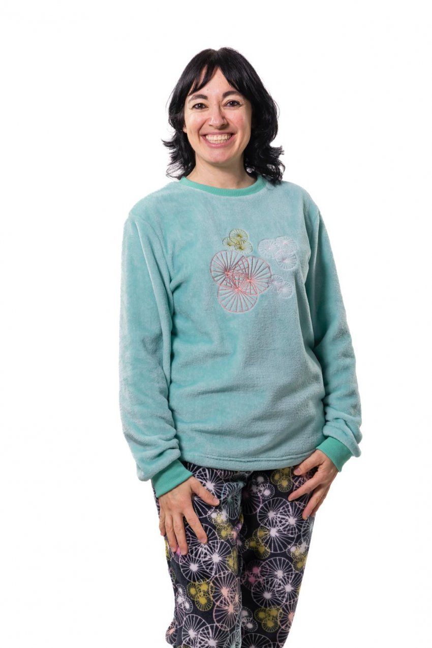 KN 529 PIJAMA SEÑORA CORALINA O NACARINA KINANIT