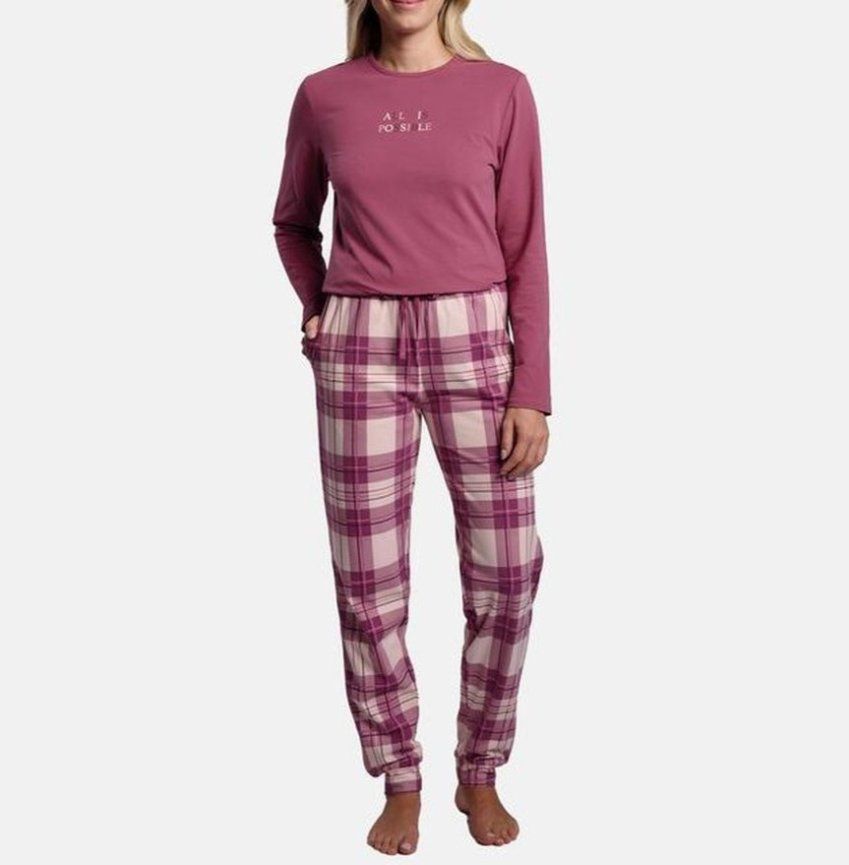 Pijama mujer Ysabel Mora cuadros Ref. 26261
