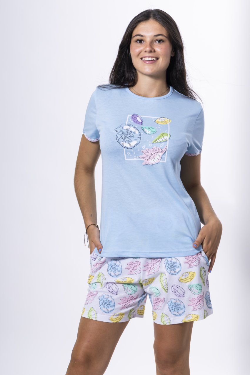 KN 549 PIJAMA MUJER VERANO KINANIT
