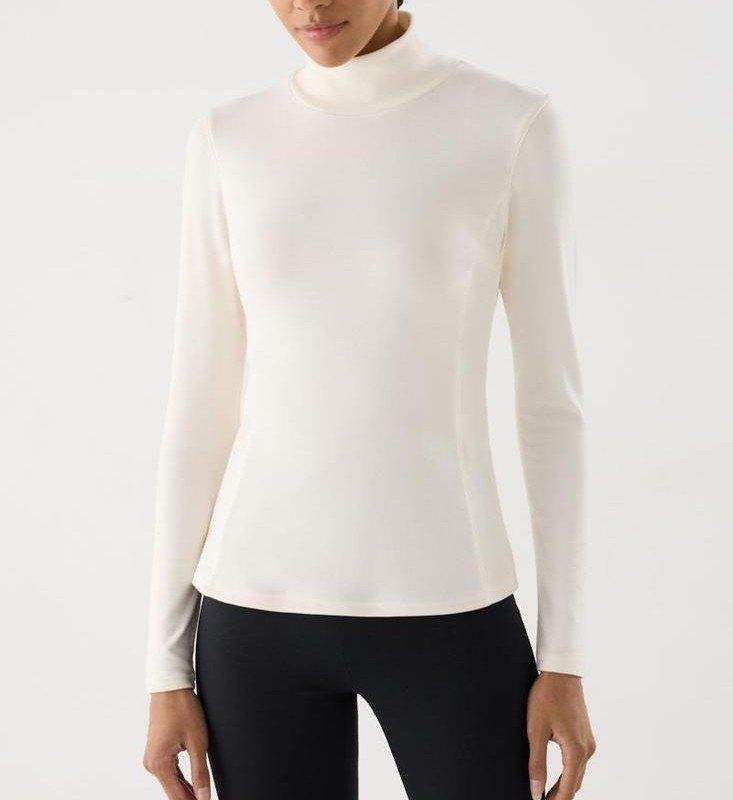 Camiseta deportiva térmica mujer Ysabel Mora Ref. 70991 de manga larga y cuello alto