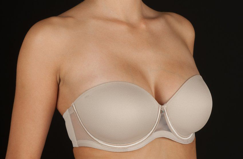 ESMERALDA SUJETADOR  COPA C SIN TIRANTES TIERRA