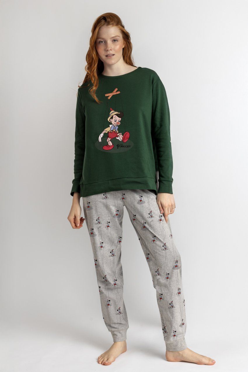 63667 PIJAMA MUJER PINOCHO DISNEY