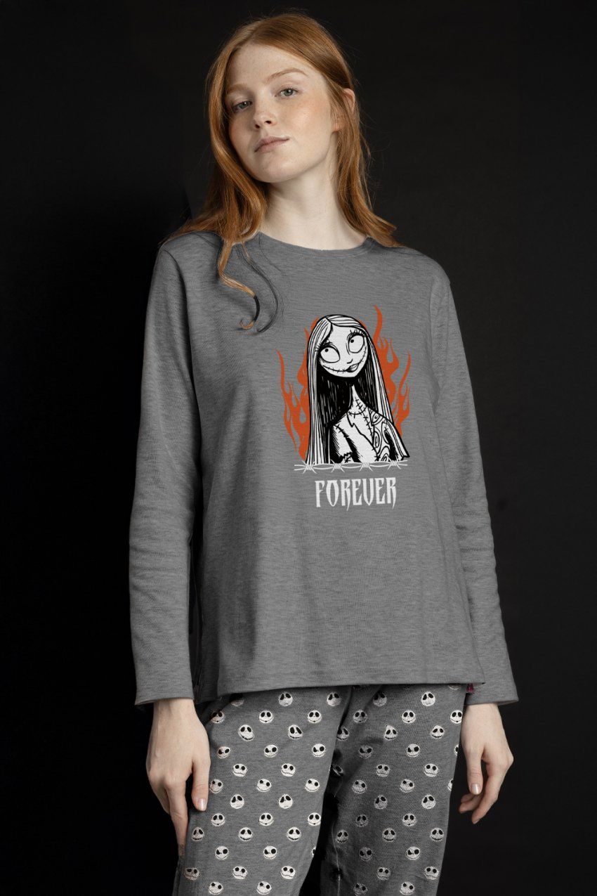 63672 Pijama mujer de pesadillas antes de navidad al por mayor