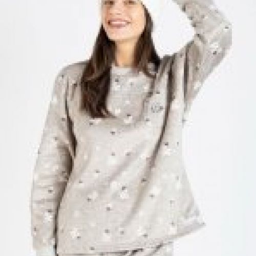 M 25212  PIJAMA MUJER VELVET SPANDEX OLYMPUS