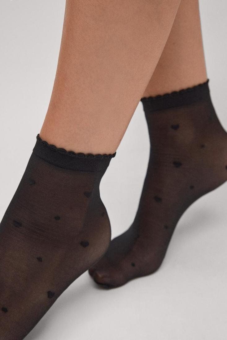 18130 MINI MEDIA TOBILLERO FANTASIA CORAZONES DE YSABEL MORA