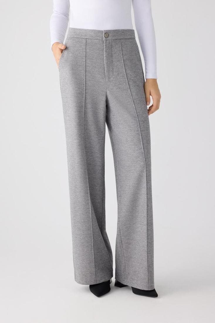 Pantalón de vestir ancho mujer negro Ref. 70487