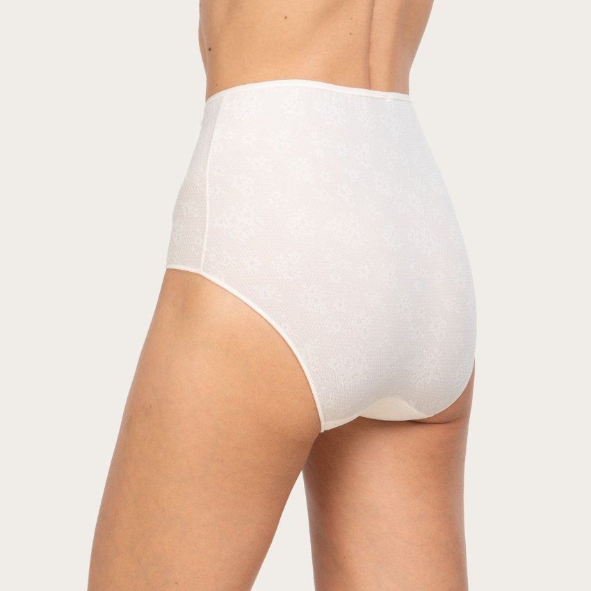 Braguita Avet 31080 con jacquard floral en microfibra elástica fabricada en España disponible al por mayor en Nati Campos