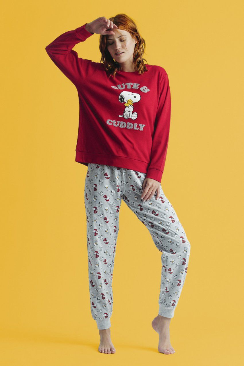60435 PIJAMA SEÑORA SNOOPY