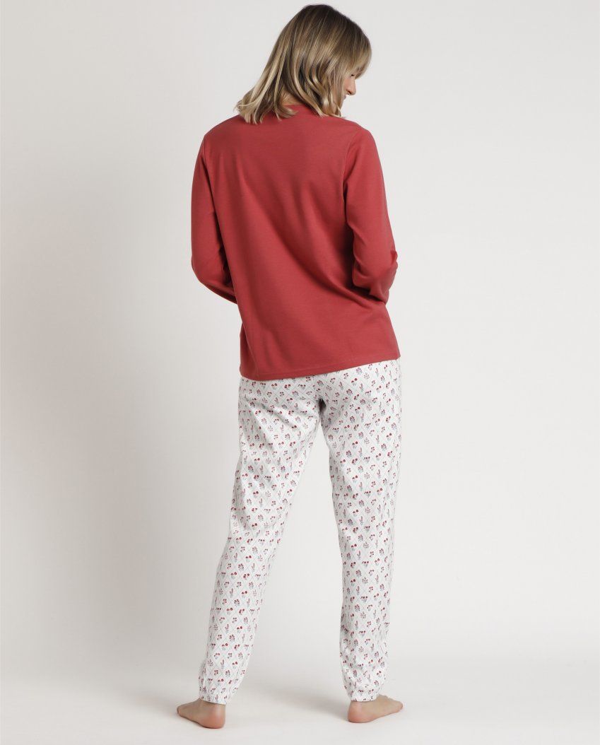 62602 PIJAMA SEÑORA ALGODON ALGODON ADMAS