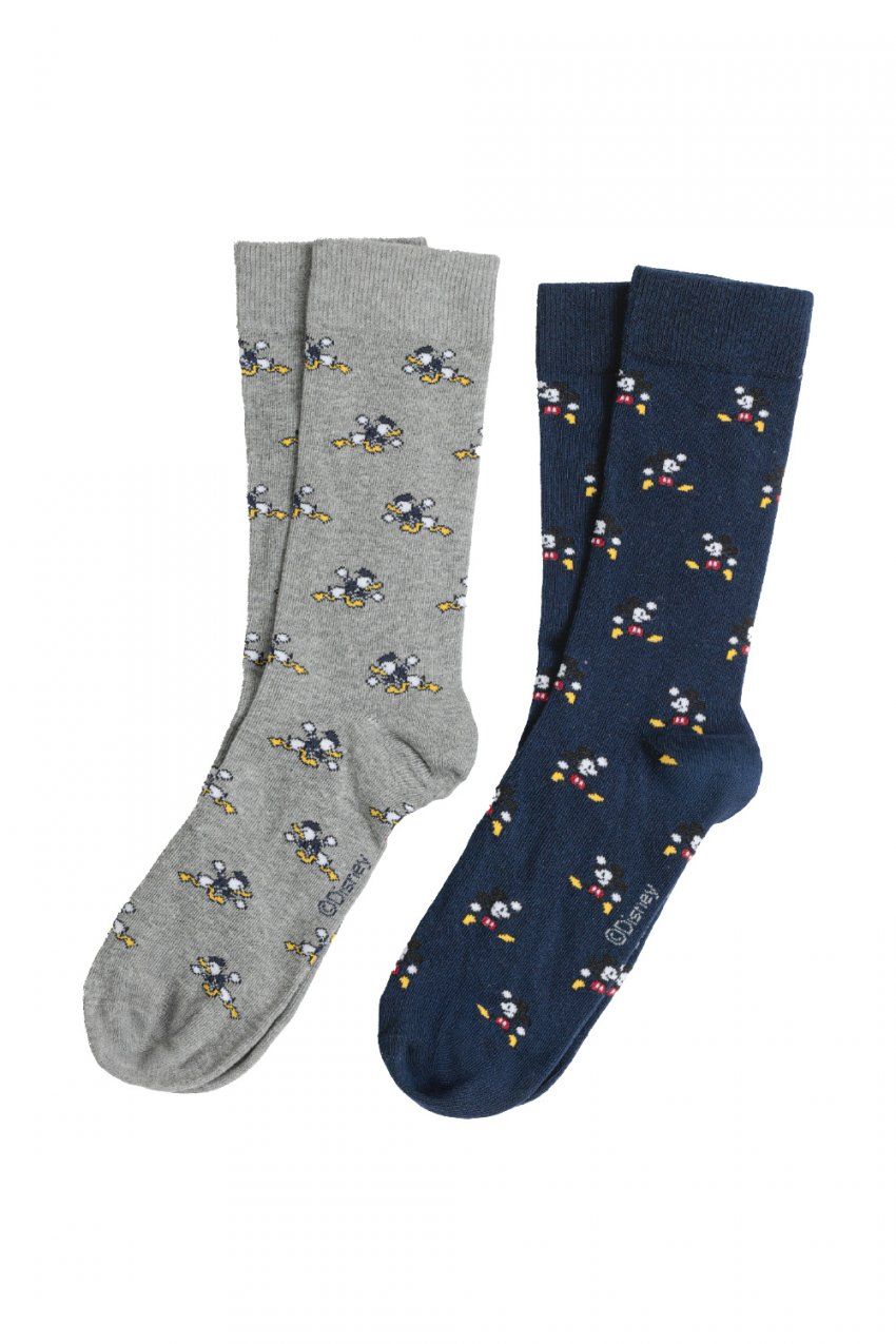 21027 CALCETIN HOMBRE MICKEY DONALD EXPOSITOR 6 PARES ADMAS