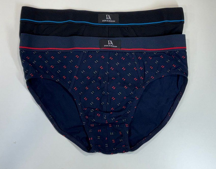 PS711 SLIP HOMBRE ALGODON PACK DE 2 DE LA MARCA DON ALGODON