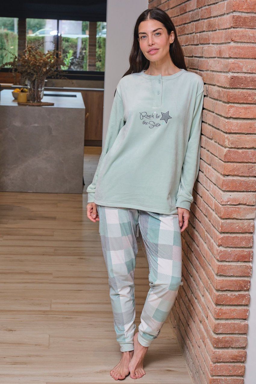 236611 PIJAMA MUJER SPANDEX MUSLHER