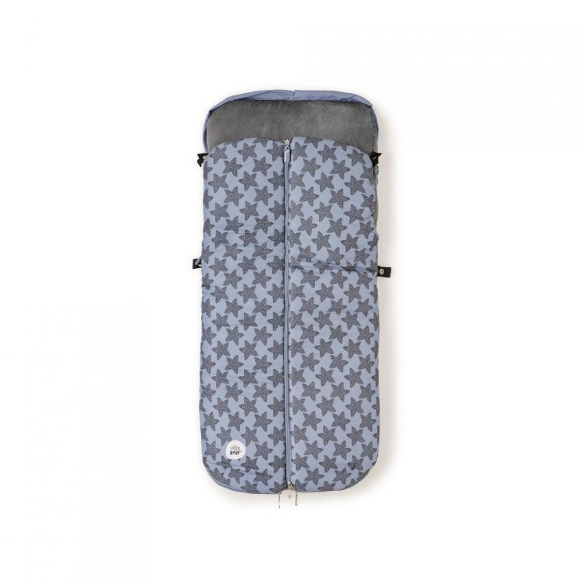 10076  SACO CARRO UNIVERSAL MOD STAR MARINO GRIS INTERBABY