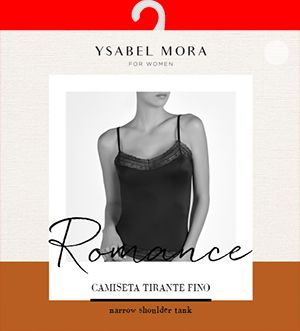 19144 CAMISETA TIRANTE FINO FANTASIA YSABEL MORA