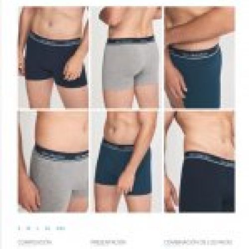 PB07 BOXER CABALLERO DON ALGODON PACK 2 (Precio Ud:2,81€)