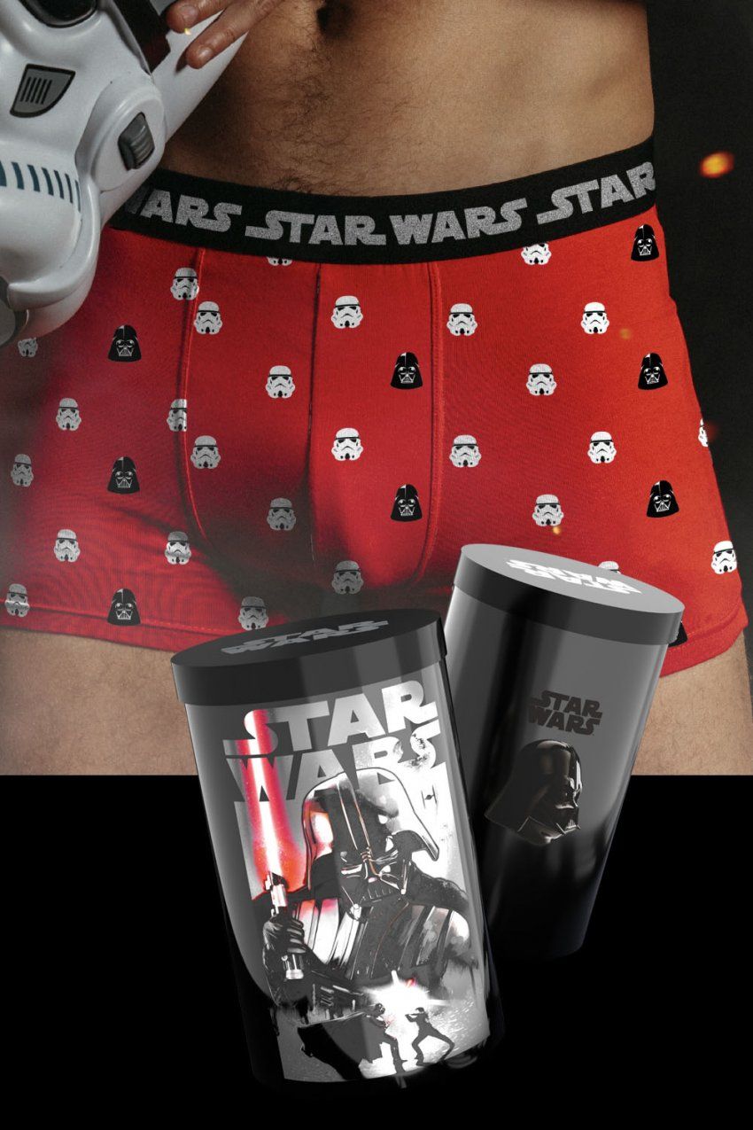 48533 BOXER  ROJO STARS WARS BOTE REGALO ADMAS