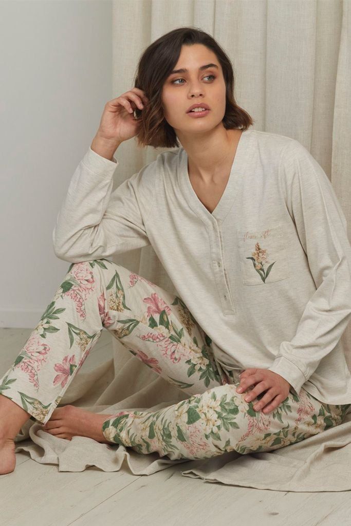 55854 PIJAMA SEÑORA ALGODON ADMAS