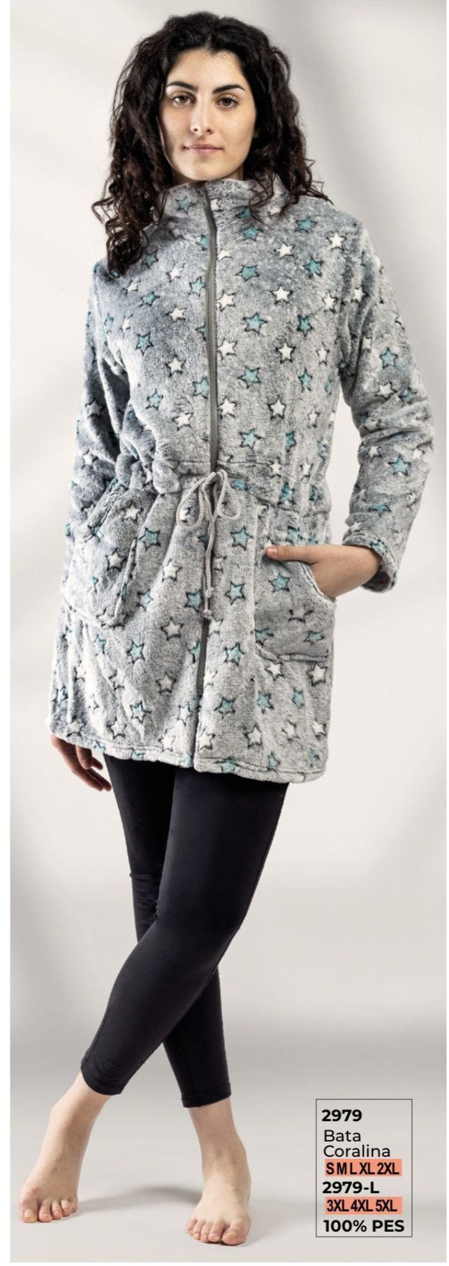 2979 BATA MUJER CREMALLERA LIN Y TALLAS GRANDES