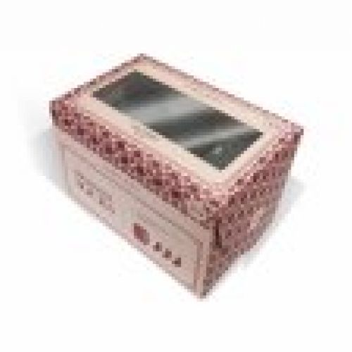 12971 Pack de 3 calcetines estampados para mujer con puño antipresión.