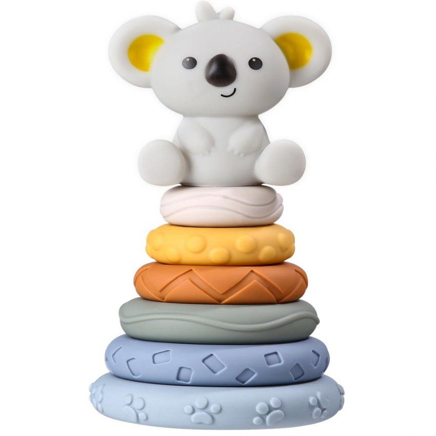 10987 JUGUETE DE SILICONA MORDEDOR KOALA BEBE GAMBERRITOS