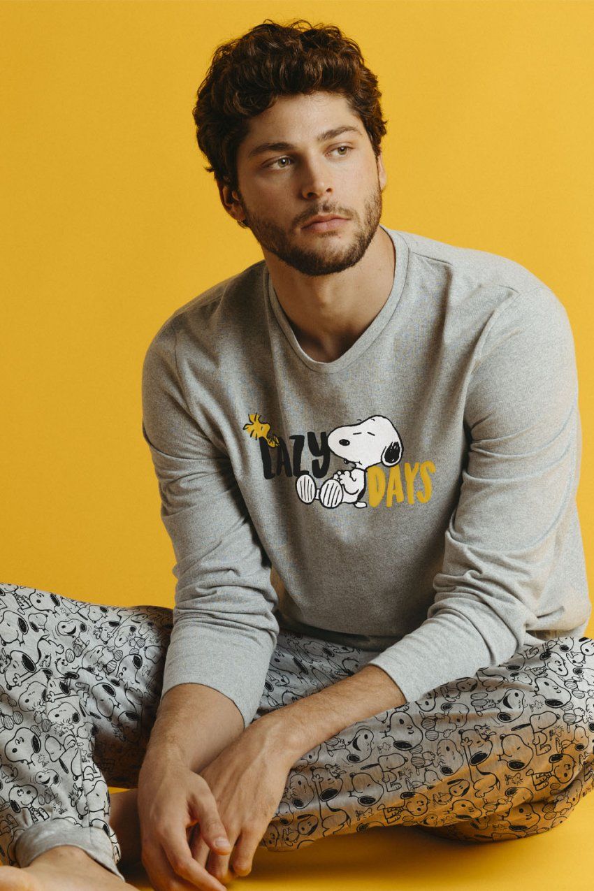 60423 PIJAMA CABALLERO INTERLOCK SNOOPY