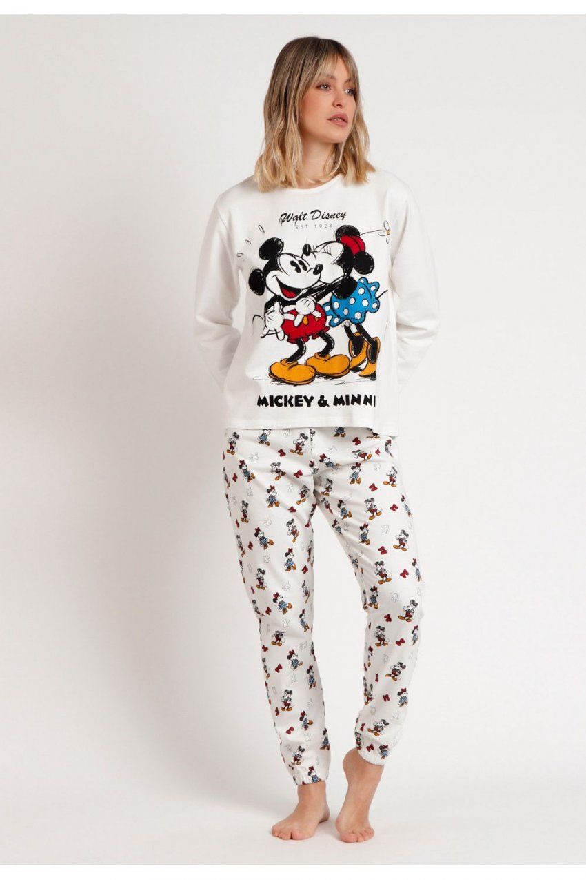 62271 PIJAMA SEÑORA MICKEY 100% ALGODON DISNEY ADMAS