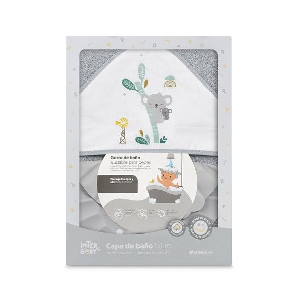 Textil de baño bebé Interbaby al por mayor con capa suave diseño koala