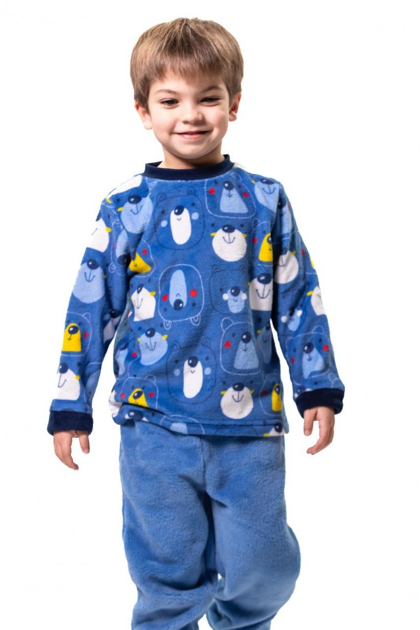 KN 186 PIJAMA INFANTIL NIÑO NACARINA  2 a 6 KINANIT